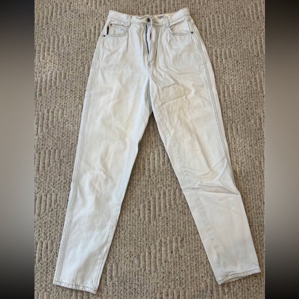 Vintage Gitano Mom Jeans, light wash, women’s size 12 long (12 T)